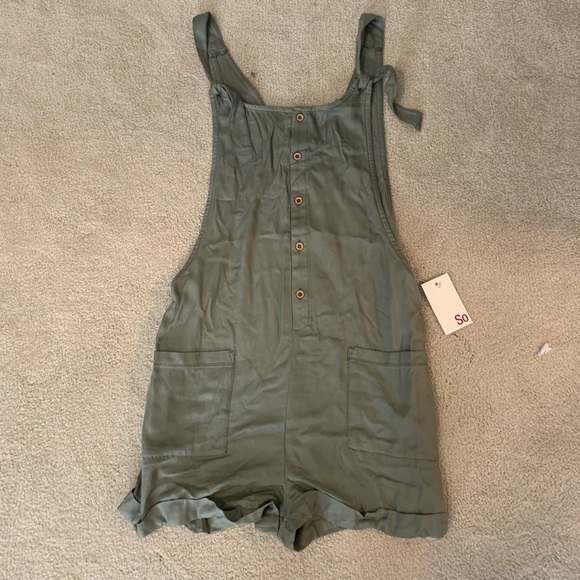SO Pants - Army agreed romper